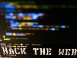 A computer screen with the words back the web on it